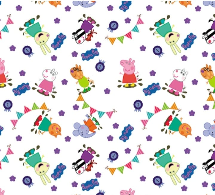 imagen de Batista estampada Peppa Pig