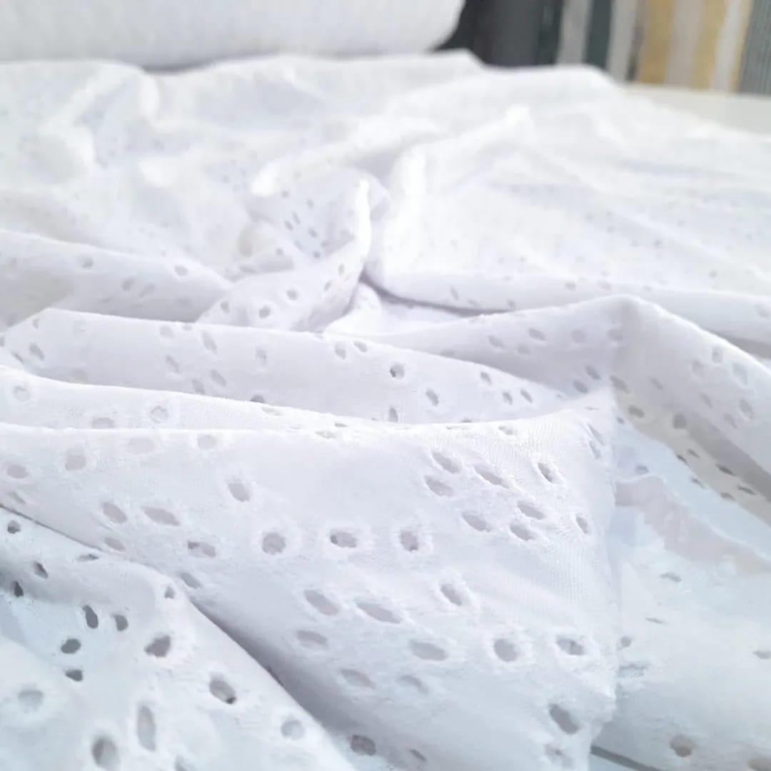 imagen de Broderi elastizado blanco