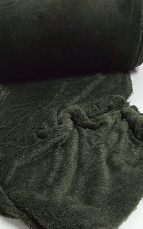 imagen de Corderito Soft doble Verde militar