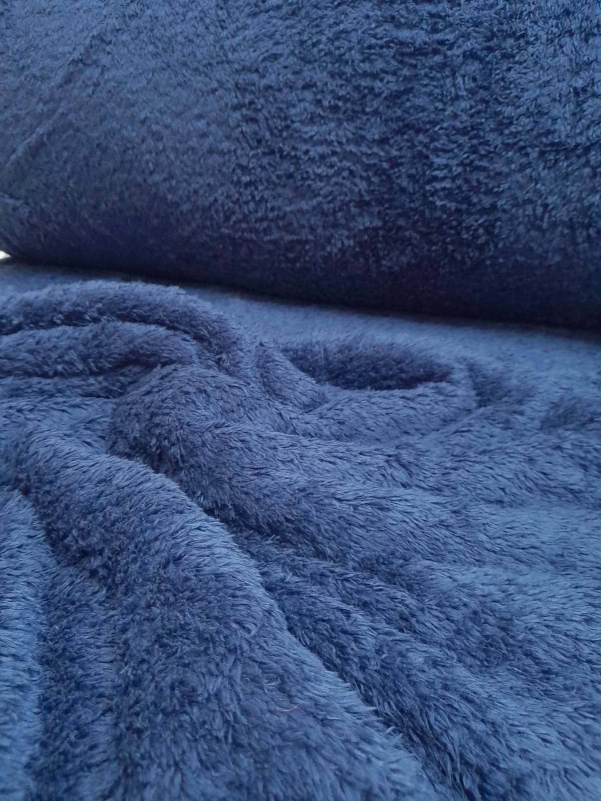 imagen de Corderito soft doble azul marino