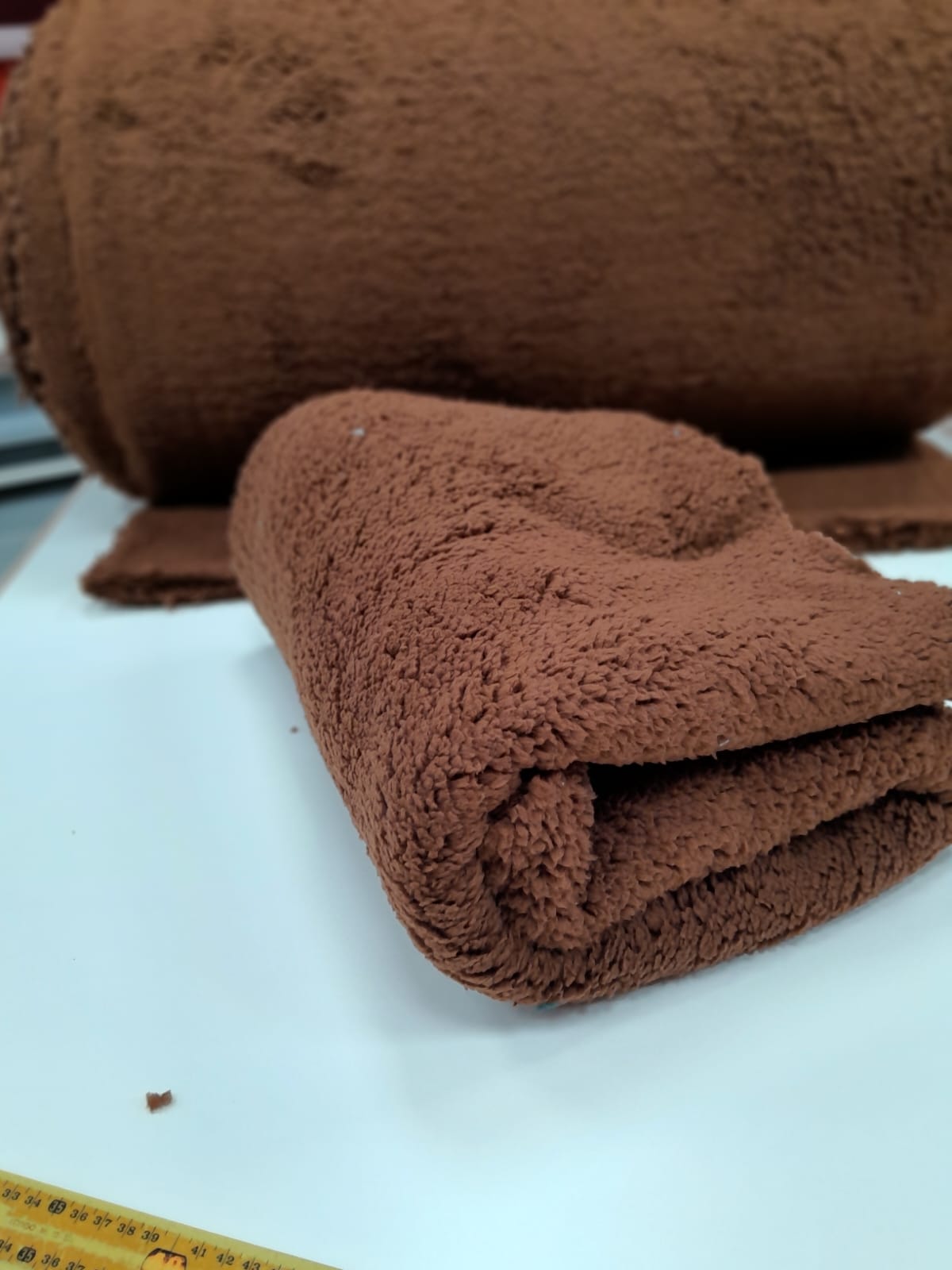 imagen de Corderito soft bifaz marron