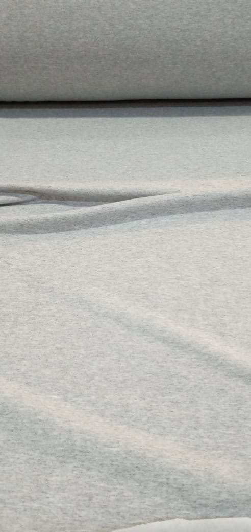 imagen de Frisa (tela de jogging) de algodón gris malange