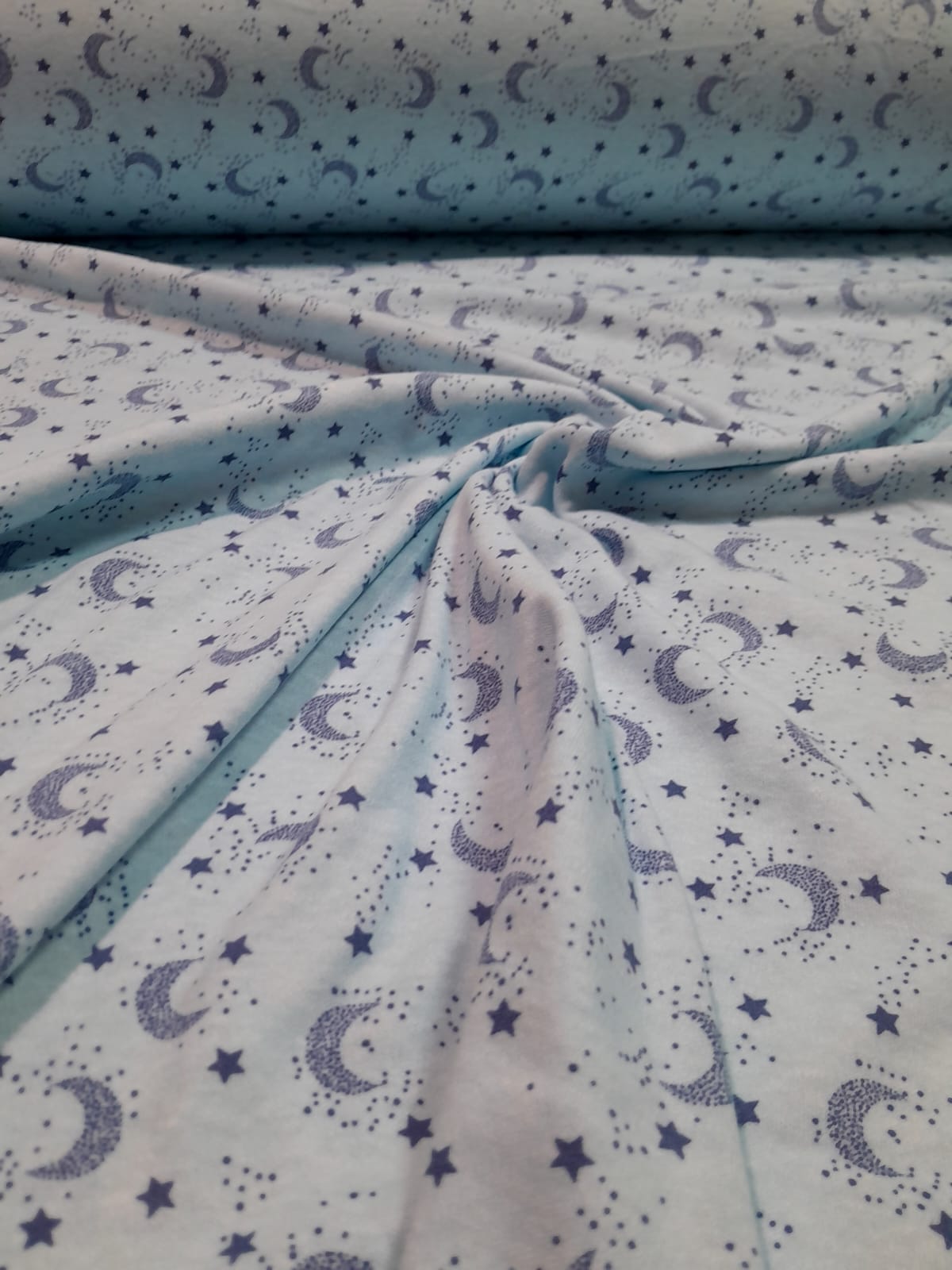 imagen de Interlock estampado lunitas