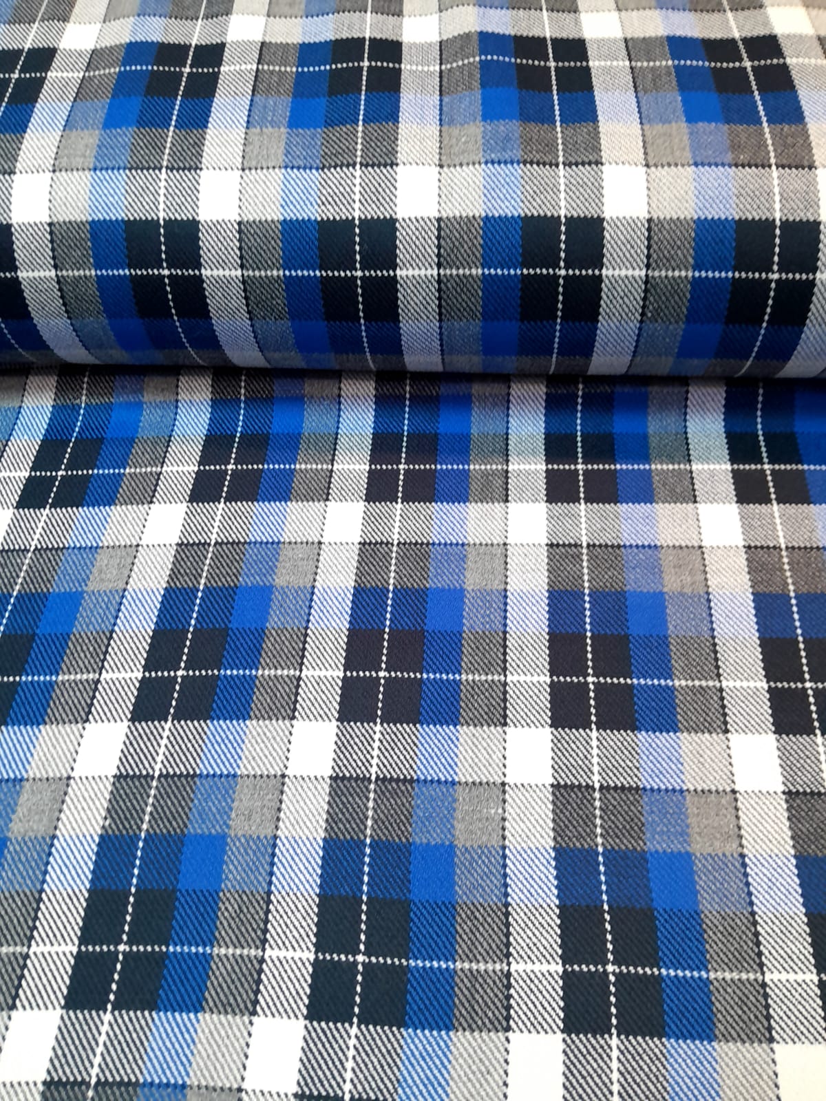 imagen de Cuadro kilt azul
