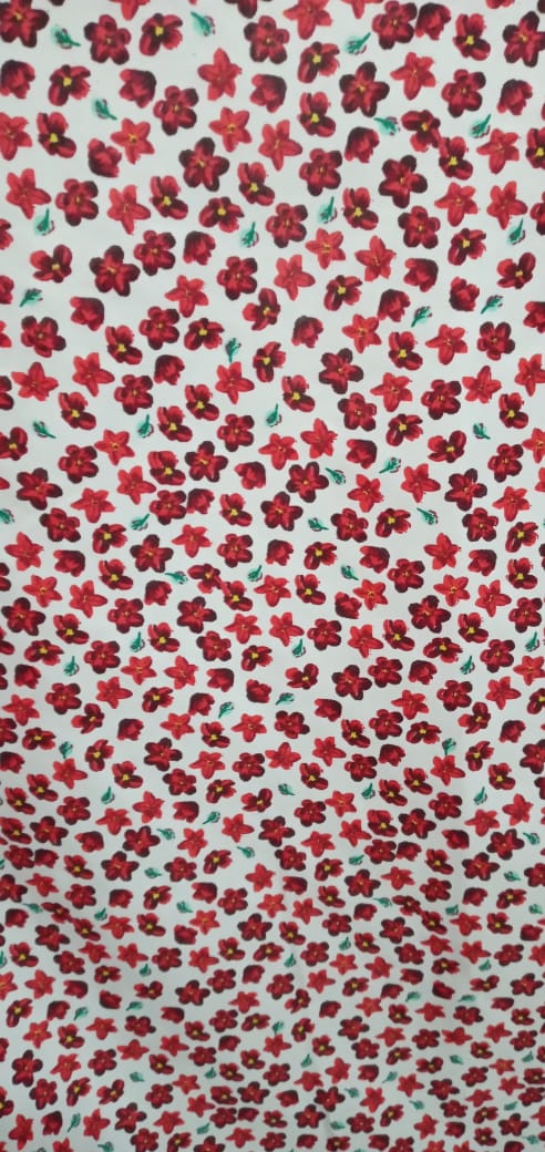 imagen de Liberty flores rojas