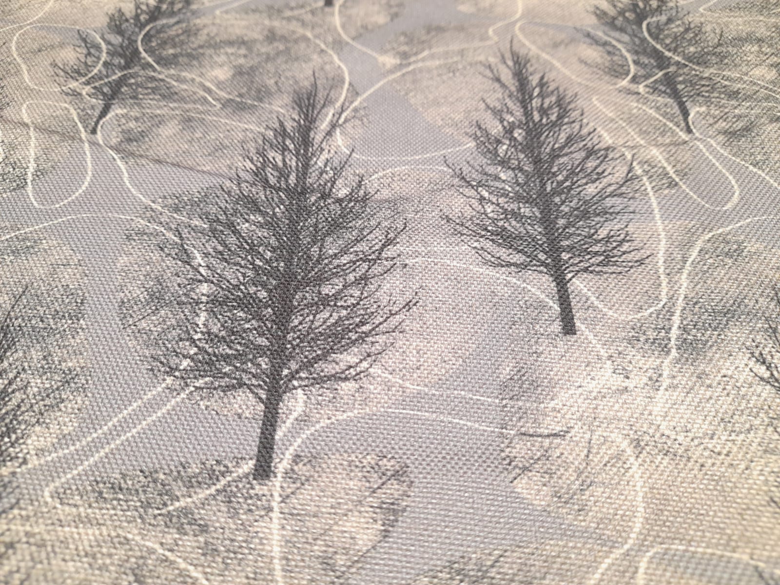 imagen de Lino de tapicería Pinos