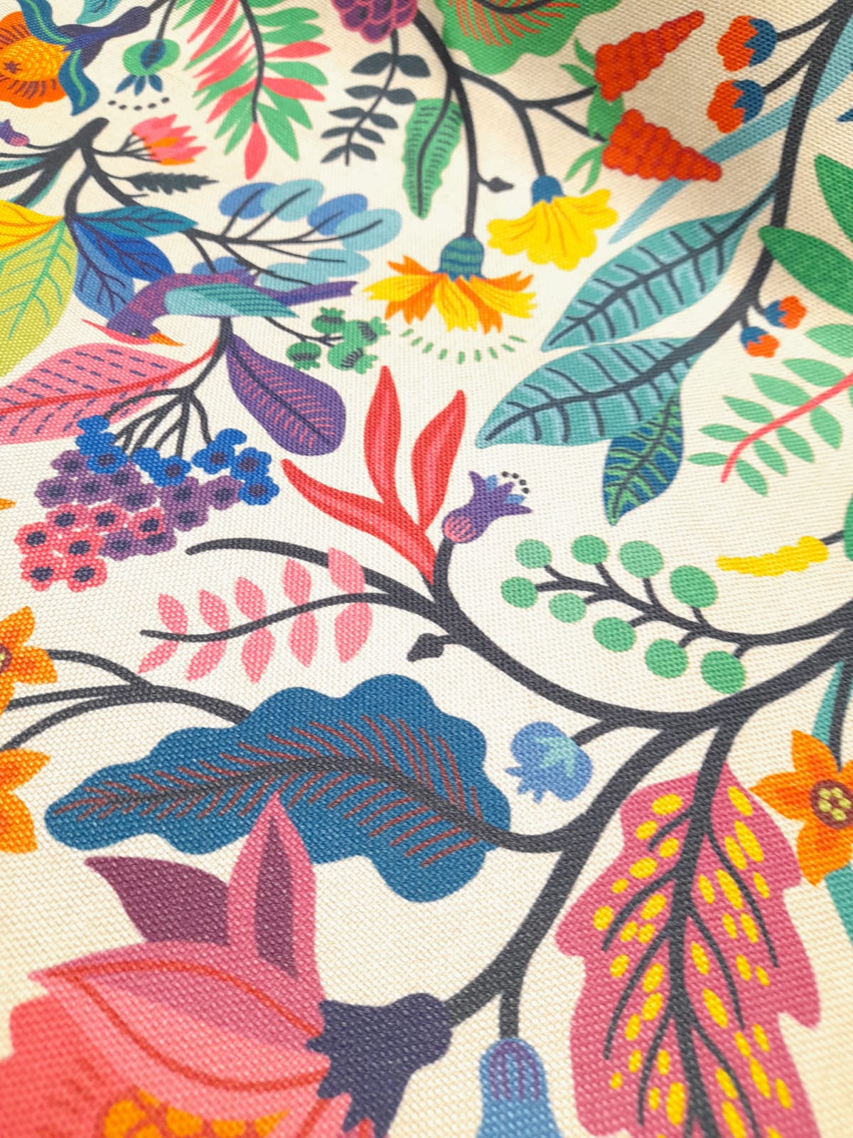 imagen de Lino de tapicería Primavera