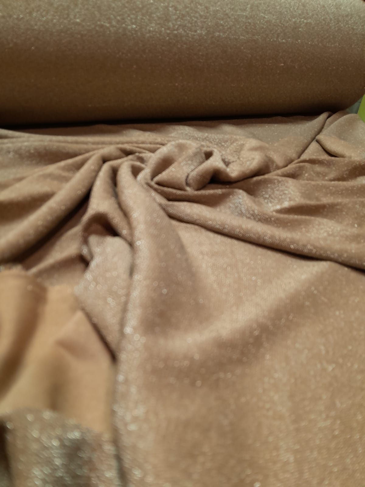 imagen de Lurex con lycra beige