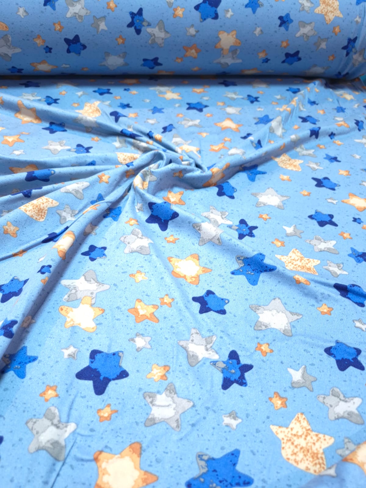 imagen de Modal soft estampado estrellas azul