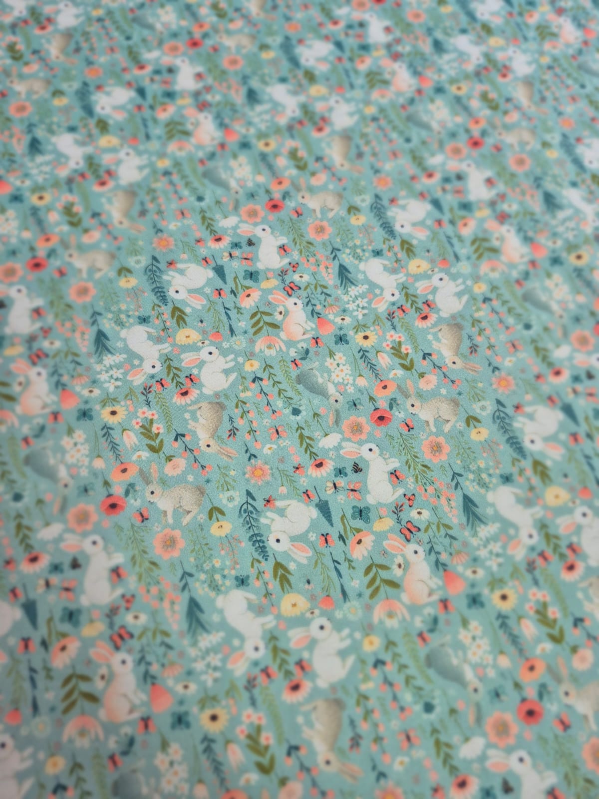 imagen de Modal soft estampado conejitos