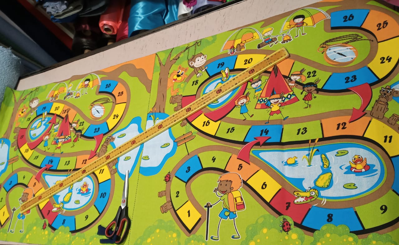 imagen de Paño gabardina Juego Camping