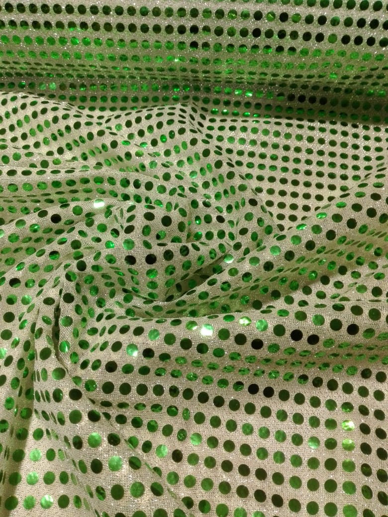 imagen de Simil  Paiet Verde manzana, fondo blanco