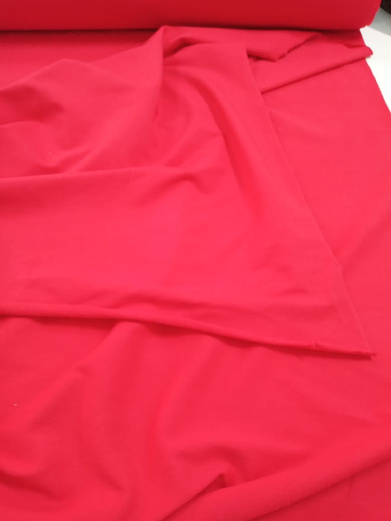 imagen de Rustico de algodón para jogging elastizado rojo