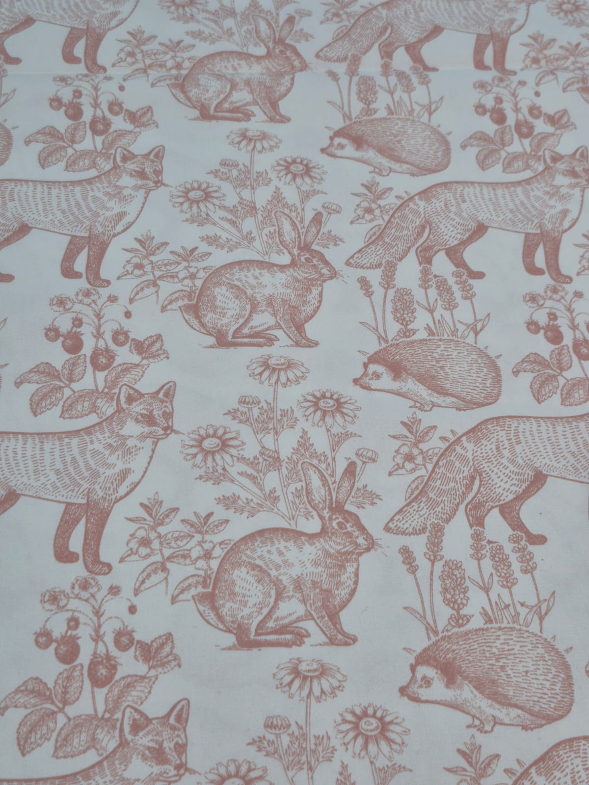 imagen de Gabardina fauna rosa