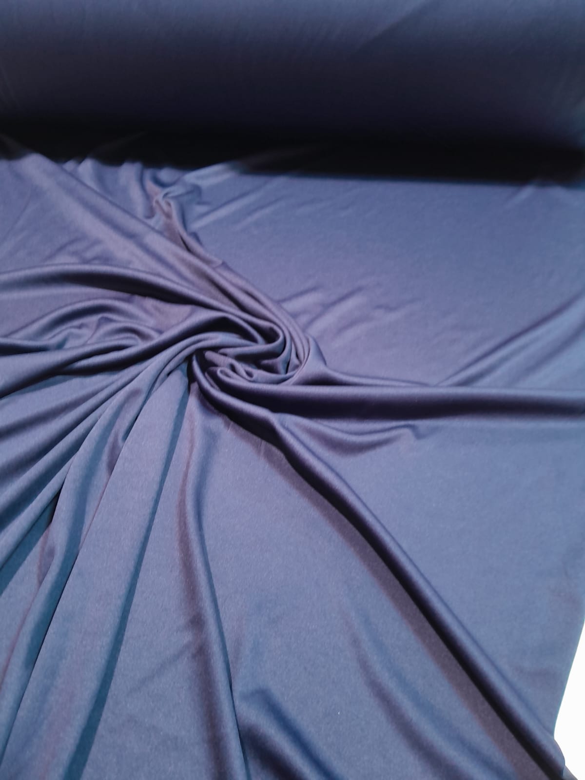 imagen de Jersey de seda azul marino