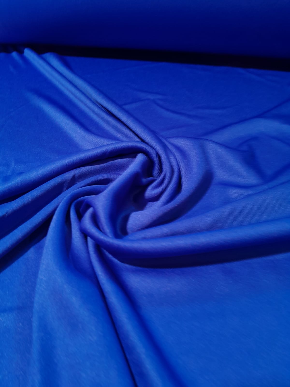 imagen de Jersey de seda azul francia