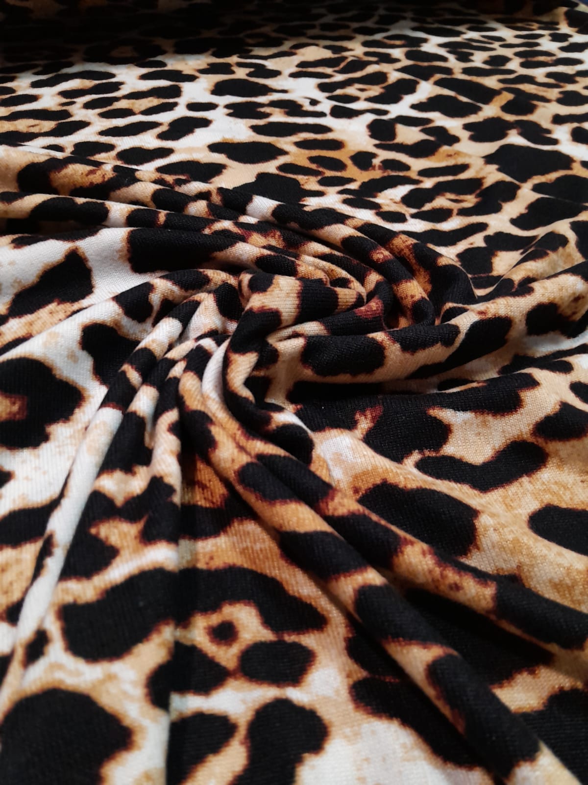 imagen de Lanilla estampada animal print clasico