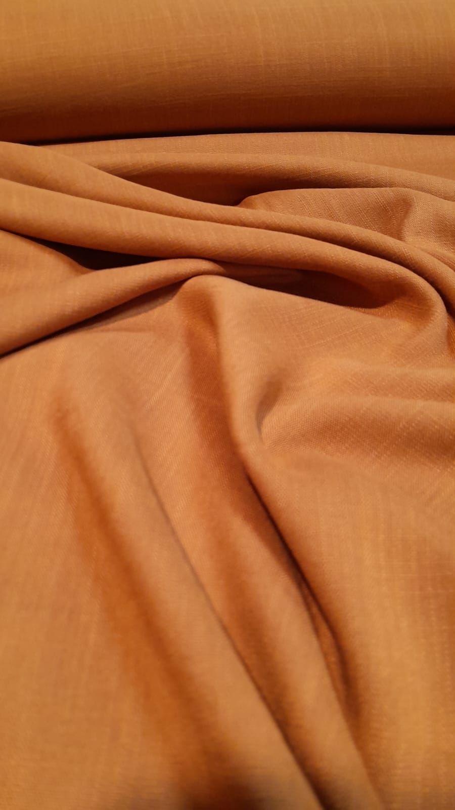 imagen de Lino con spandex beige oscuro