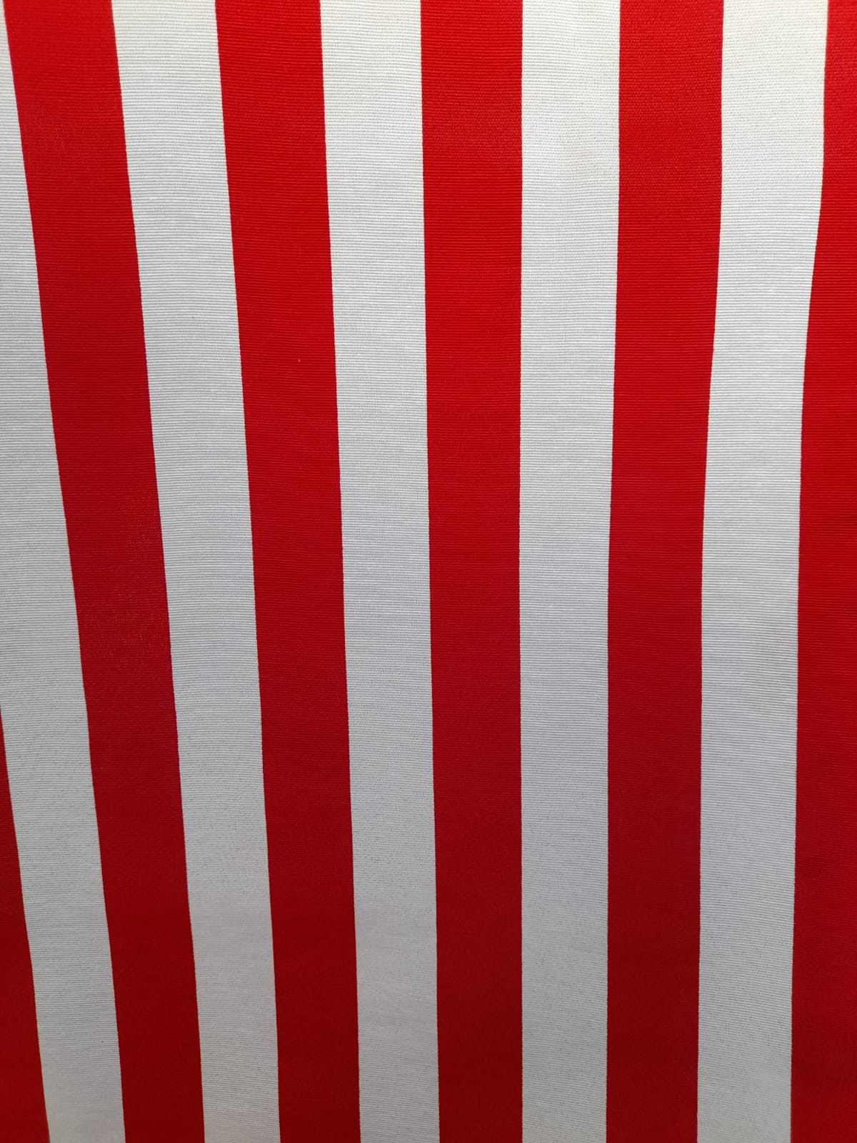imagen de Lona rayada blanca y roja