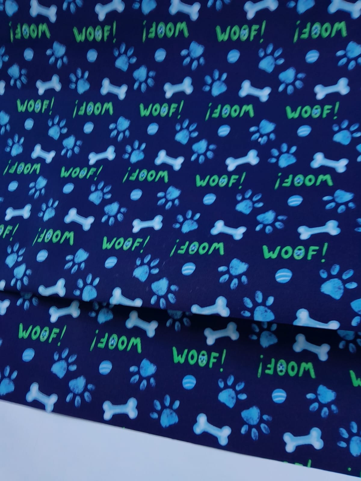 imagen de Lona huesitos base azul