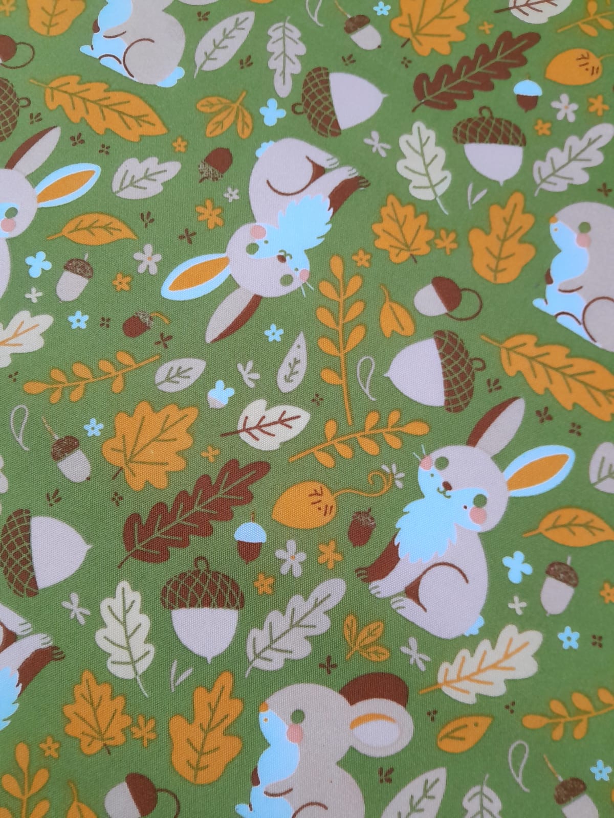 imagen de Lona estampada conejitos