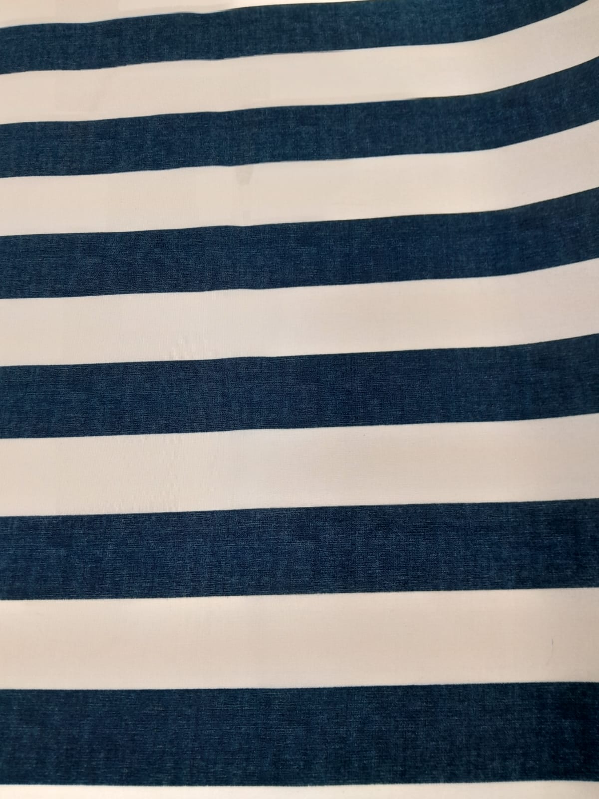 imagen de Lona rayada azul y blanco