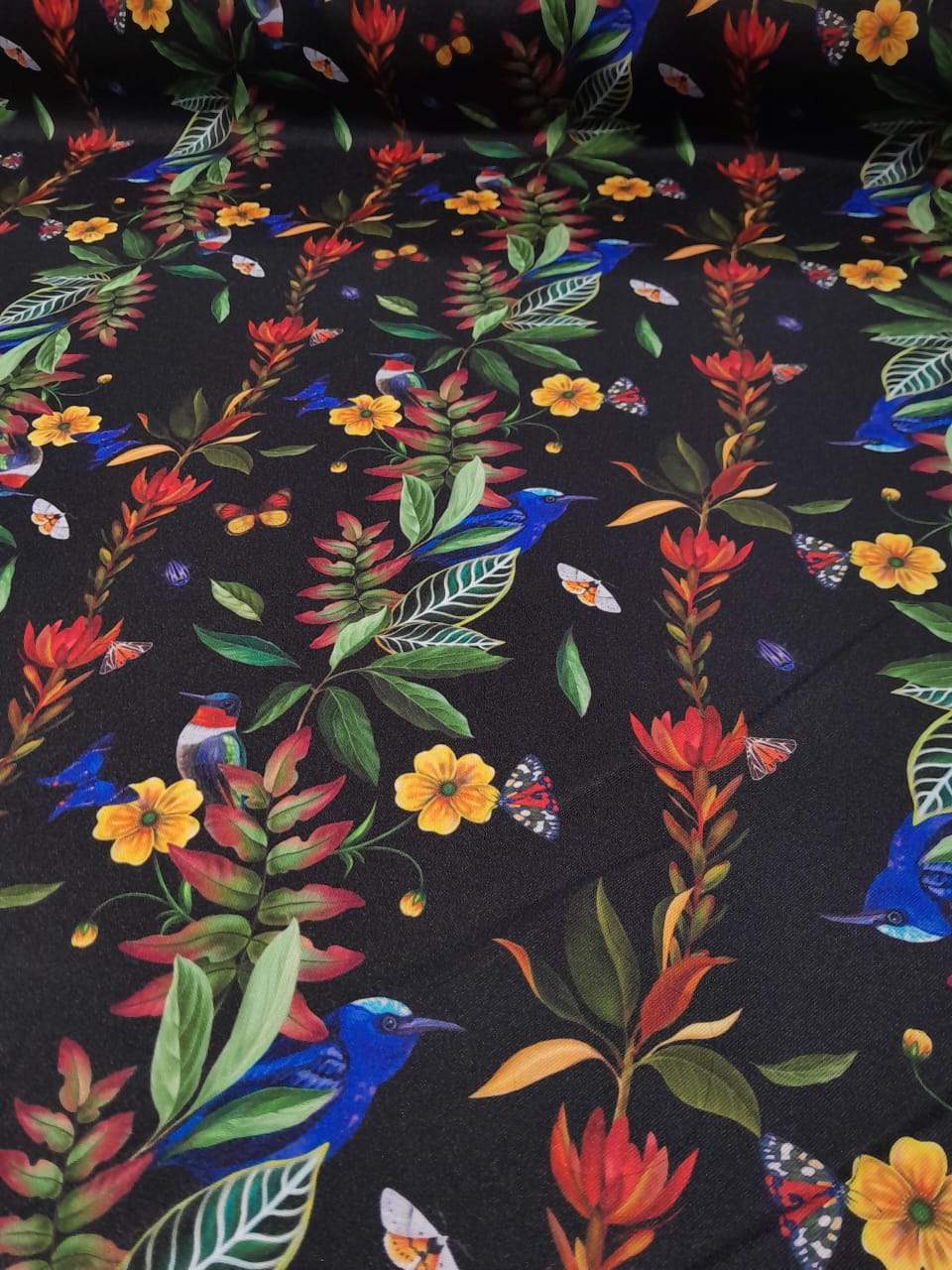 imagen de Mecanica flores y colibri