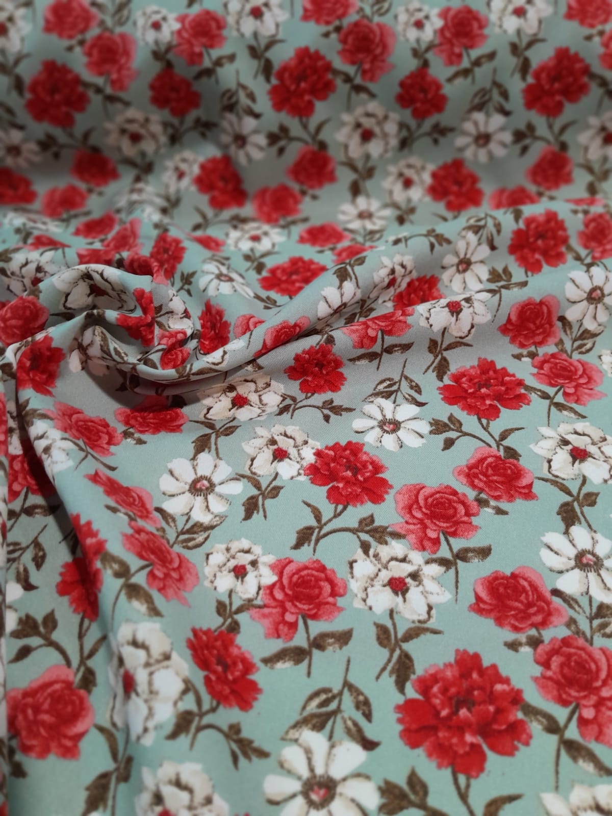 imagen de Mecanica/tropical rosas aqua