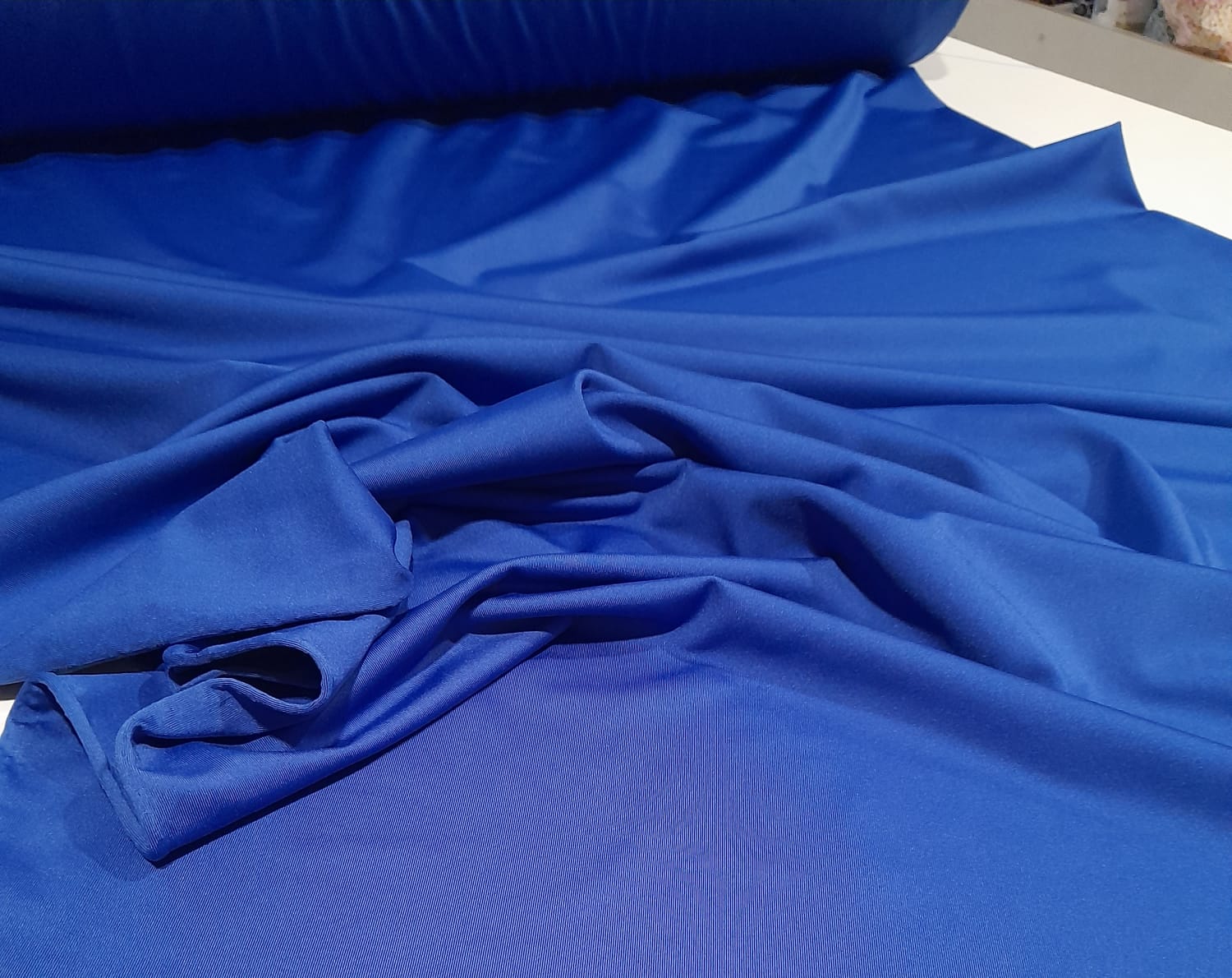 imagen de Microfibra elastizada azul francia