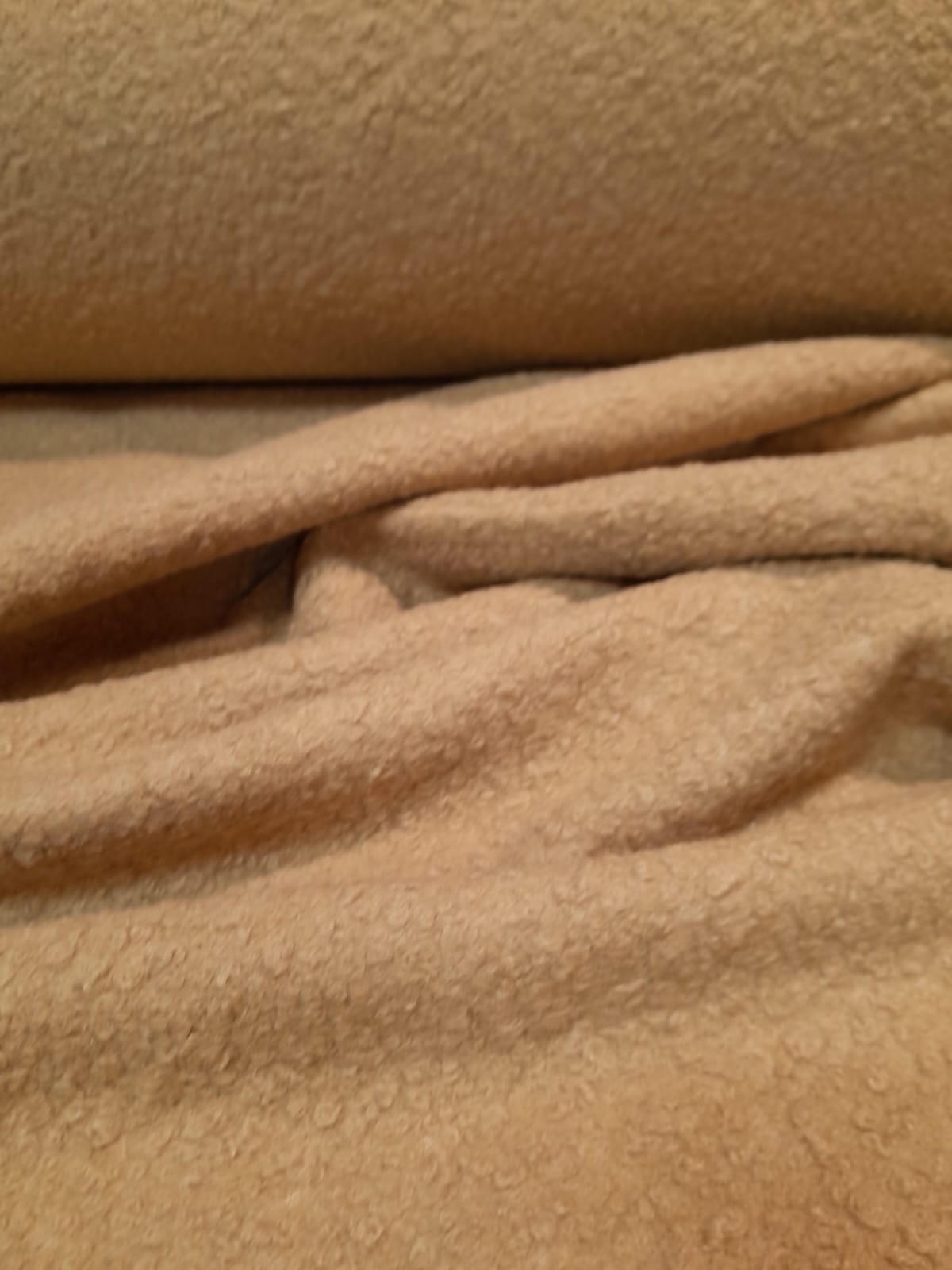 imagen de Paño Boucle camel