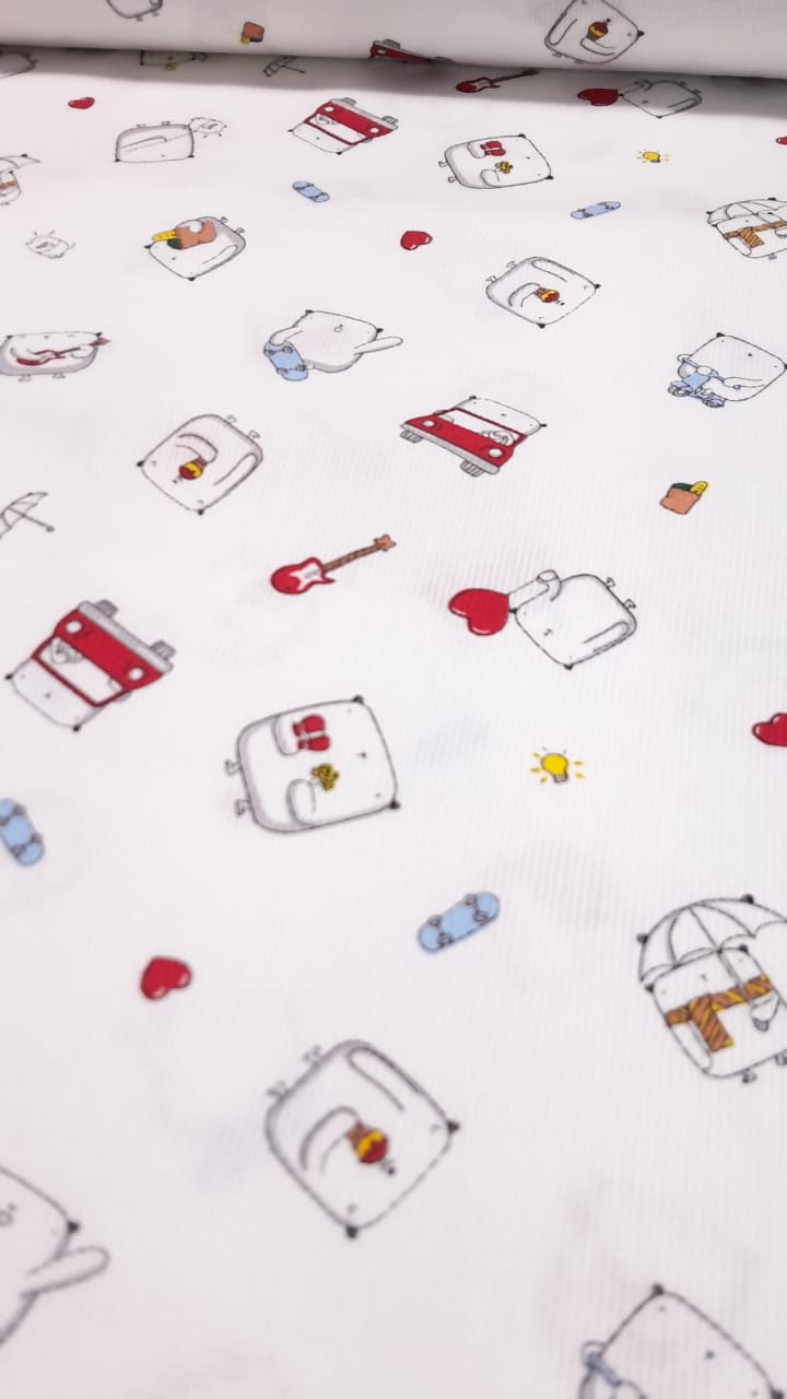 imagen de Pique estampado osito polar