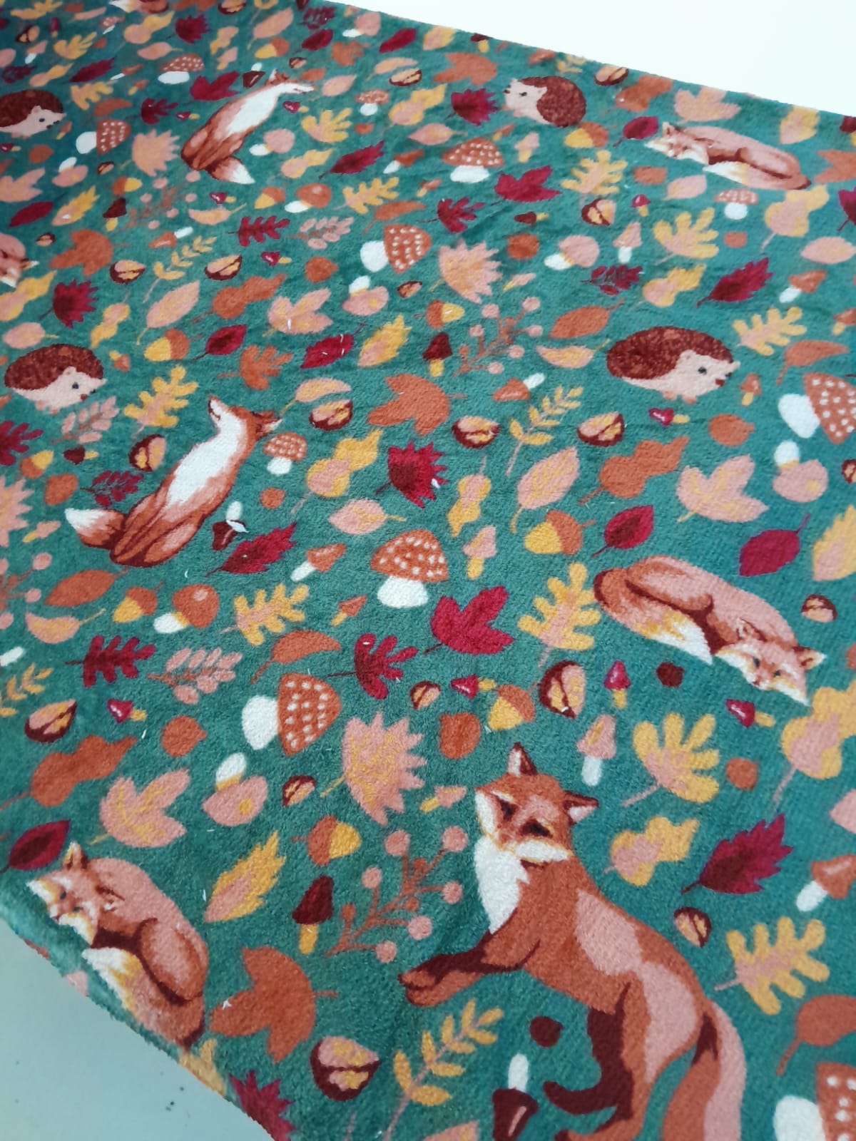 imagen de Micropolar soft estampado animalitos de otoño