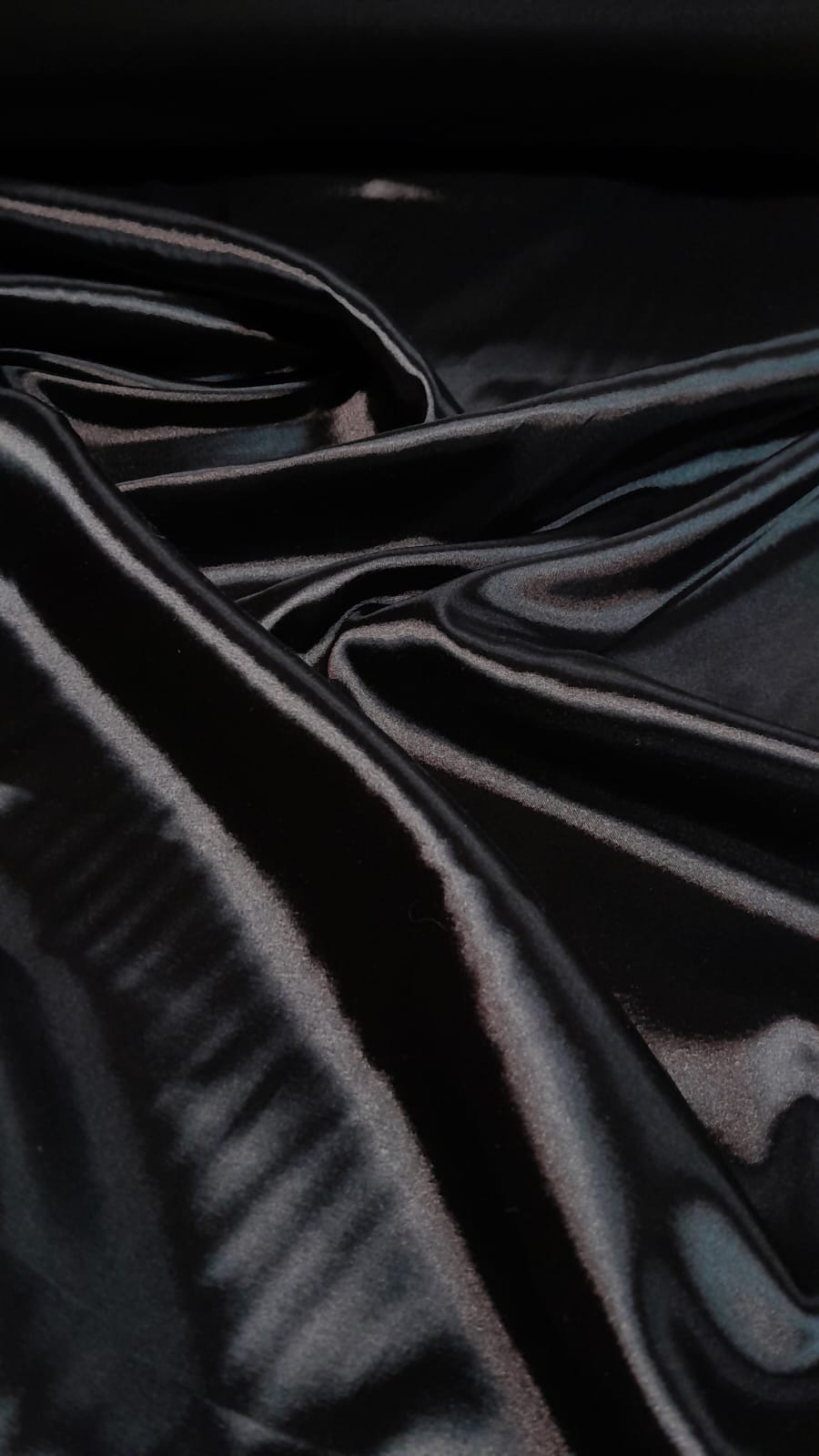 imagen de Satén elastizado negro