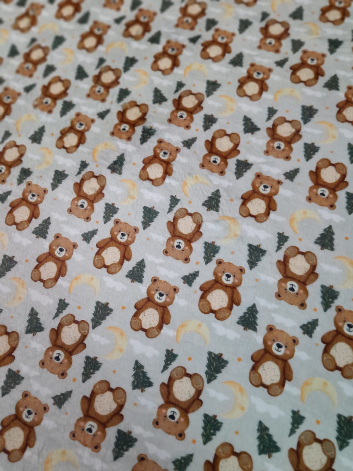 imagen de Polar sfot estampado oso y luna